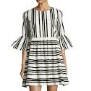 Alice + Olivia Augusta Ruffle Sleeve Dress